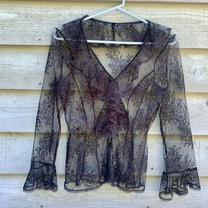 Betsy Johnson lace top